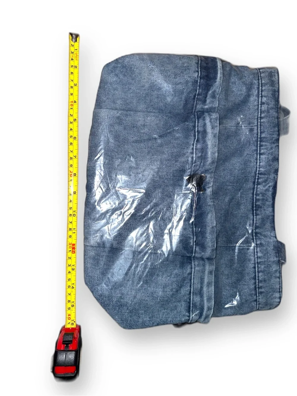 Casual Denim Tote Bag in Blue